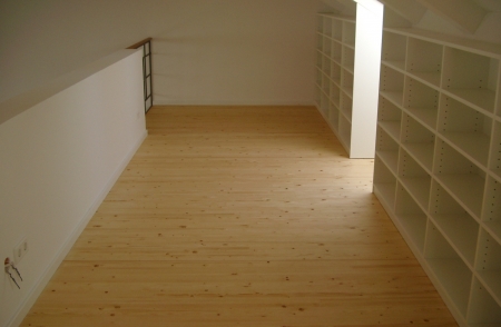 Fußboden und Decke aus N+F Brettschichtholz Franz Schmitz Zimmerei GmbH
